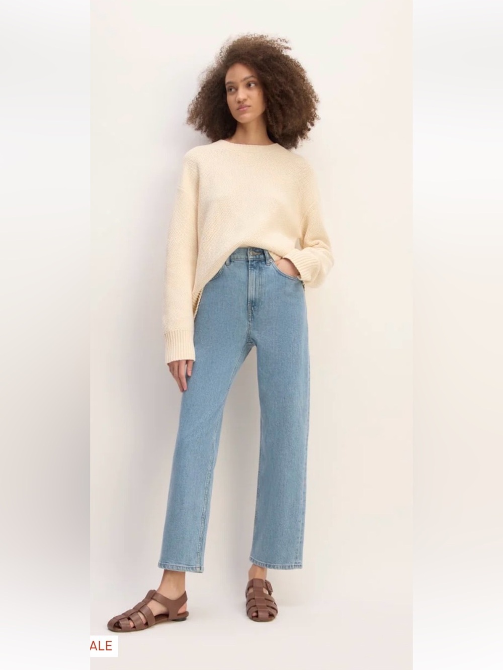 Everlane Way High Rise Jeans Organic Cotton